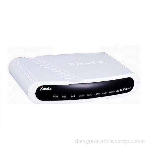 4 ports ADSL 2+ modem router